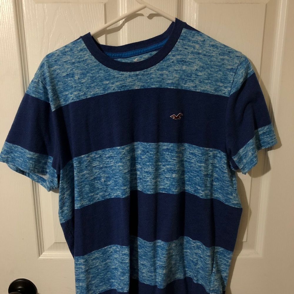 Blue Stripe short sleeve